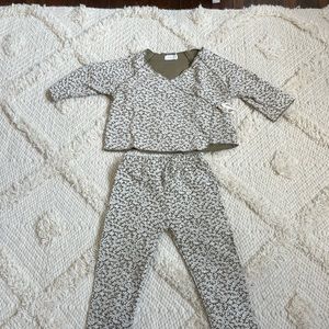Jamie kay Organic Cotton Wrap Top and Legging - Hawthorn on Liberty 1 YR
